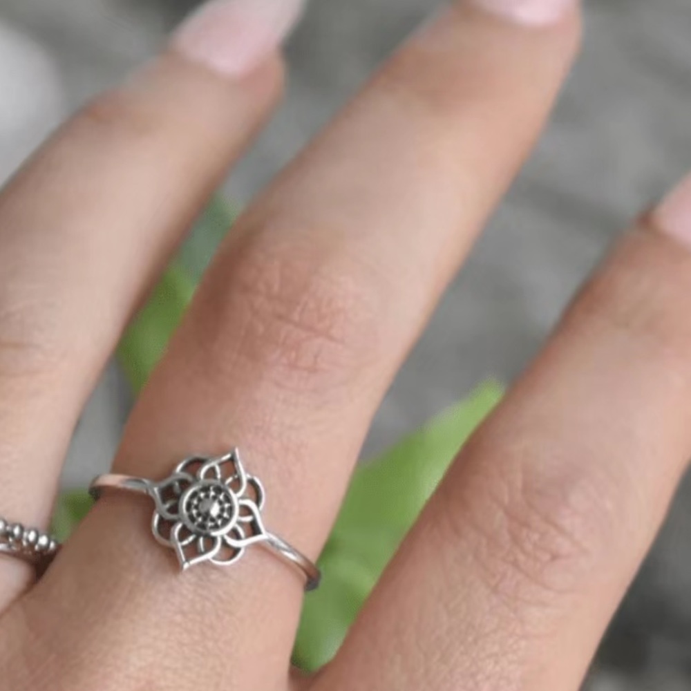 New Mandala Sacred Pattern Ring - image 6